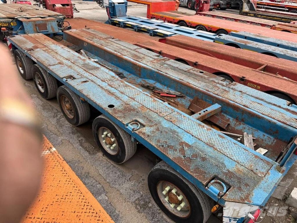 Nicolas 5 AXLE + 3 REMOTE CONTROL, 116 TON GVW Semirremolques de carga baja
