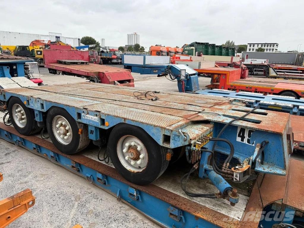 Nicolas 5 AXLE + 3 REMOTE CONTROL, 116 TON GVW Semirremolques de carga baja