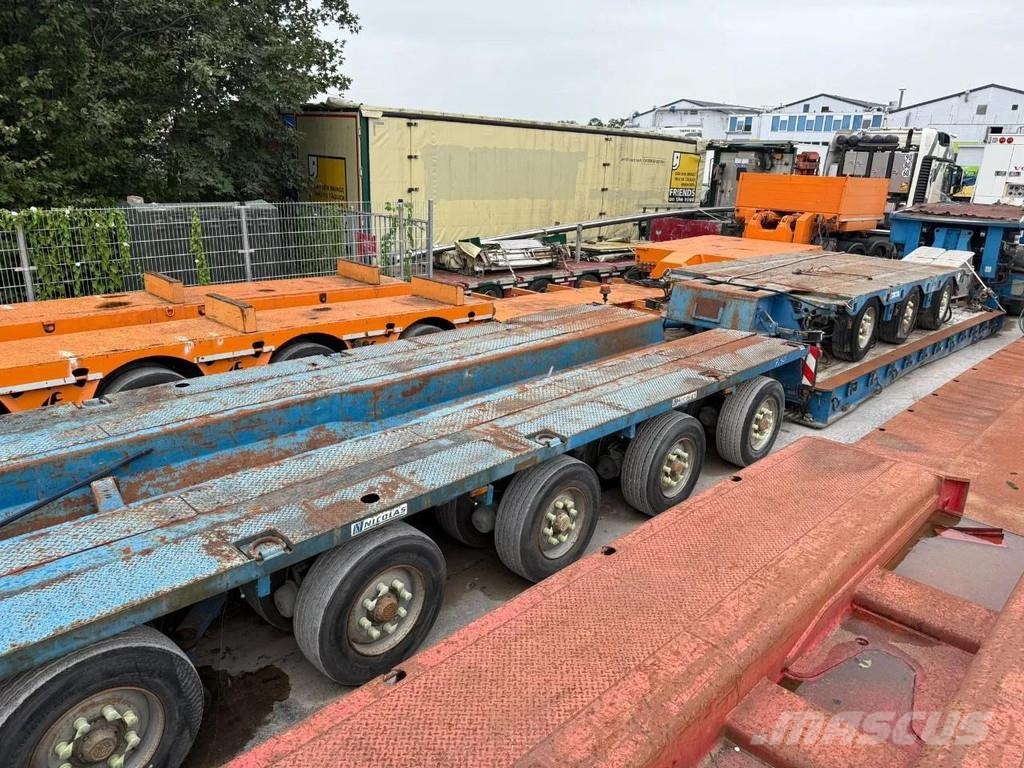 Nicolas 5 AXLE + 3 REMOTE CONTROL, 116 TON GVW Semirremolques de carga baja