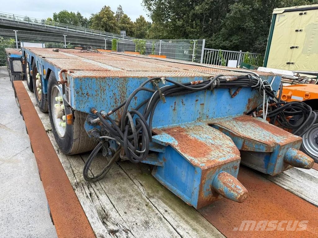 Nicolas 5 AXLE + 3 REMOTE CONTROL, 116 TON GVW Semirremolques de carga baja
