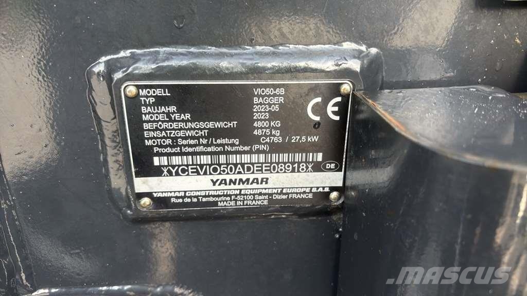 Yanmar ViO50-6B Minibagger < 7t