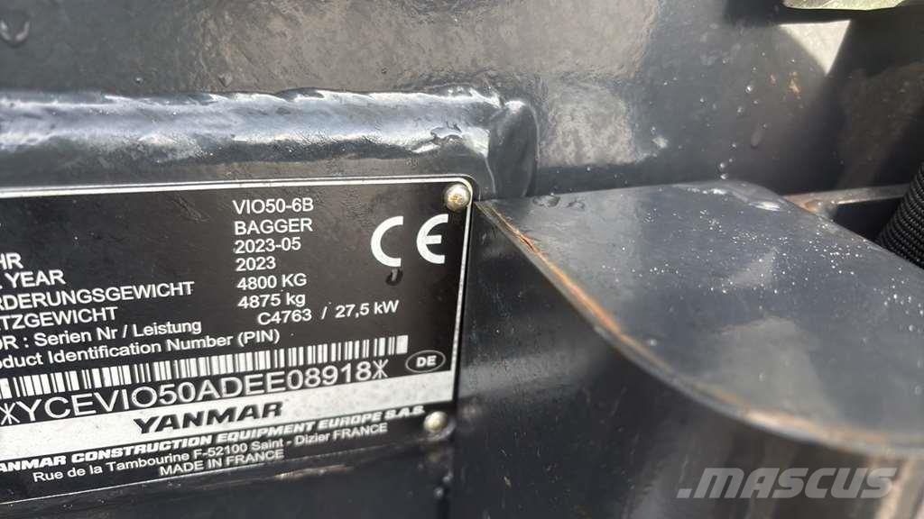 Yanmar ViO50-6B Minibagger < 7t