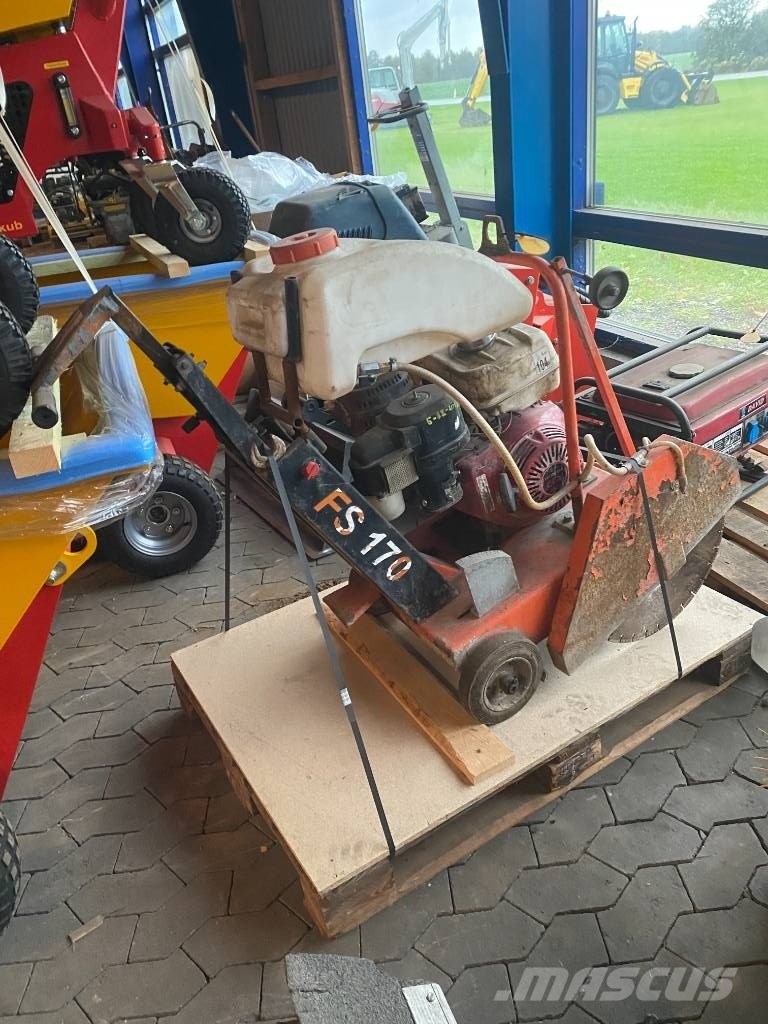  Gölz FS170 asfaltskærer Ďalšie komponenty