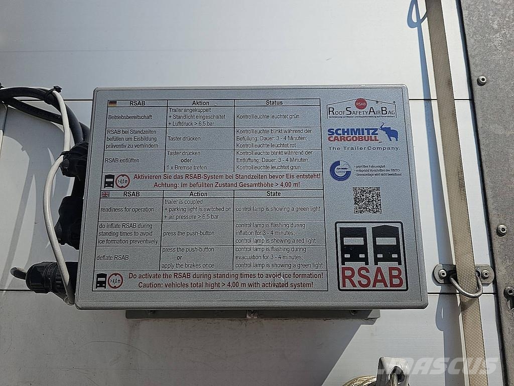 Schmitz Cargobull SCB*S3T Semirremolques con caja de lona