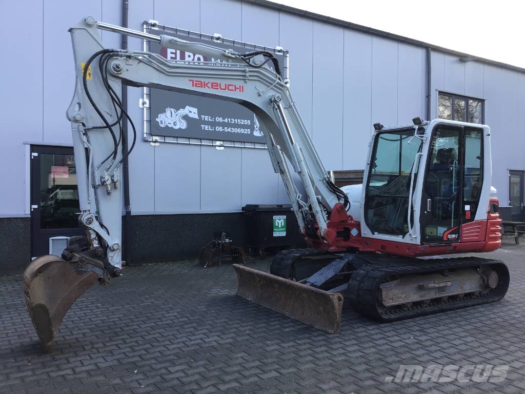 Takeuchi TB 290-2 Midigraafmachines 7t - 12t