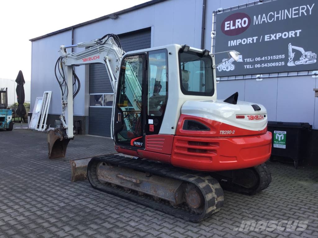 Takeuchi TB 290-2 Midigraafmachines 7t - 12t