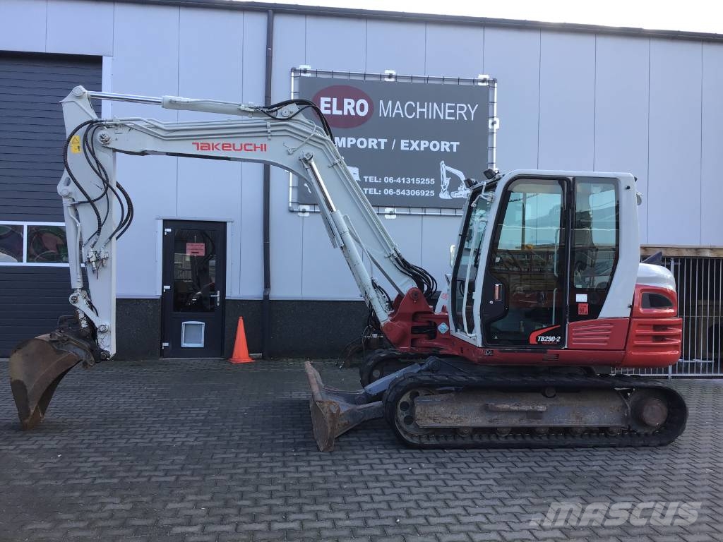 Takeuchi TB 290-2 Midigraafmachines 7t - 12t