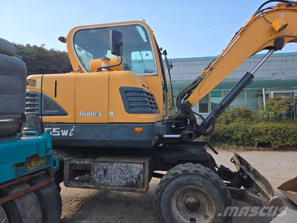 Hyundai Robex 55 W-7 휠 굴삭기