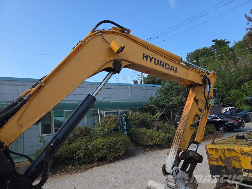 Hyundai Robex 55 W-7 휠 굴삭기