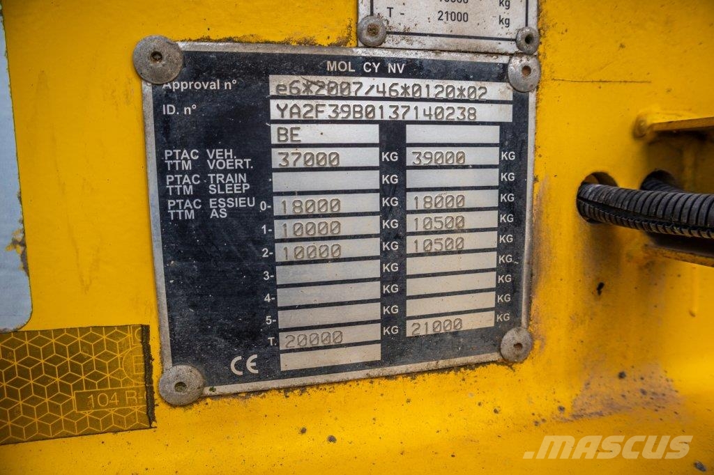 Cifa BETON MIXER/MALAXEUR/MISCHER-12M3- STEERING AXLE Other semi-trailers