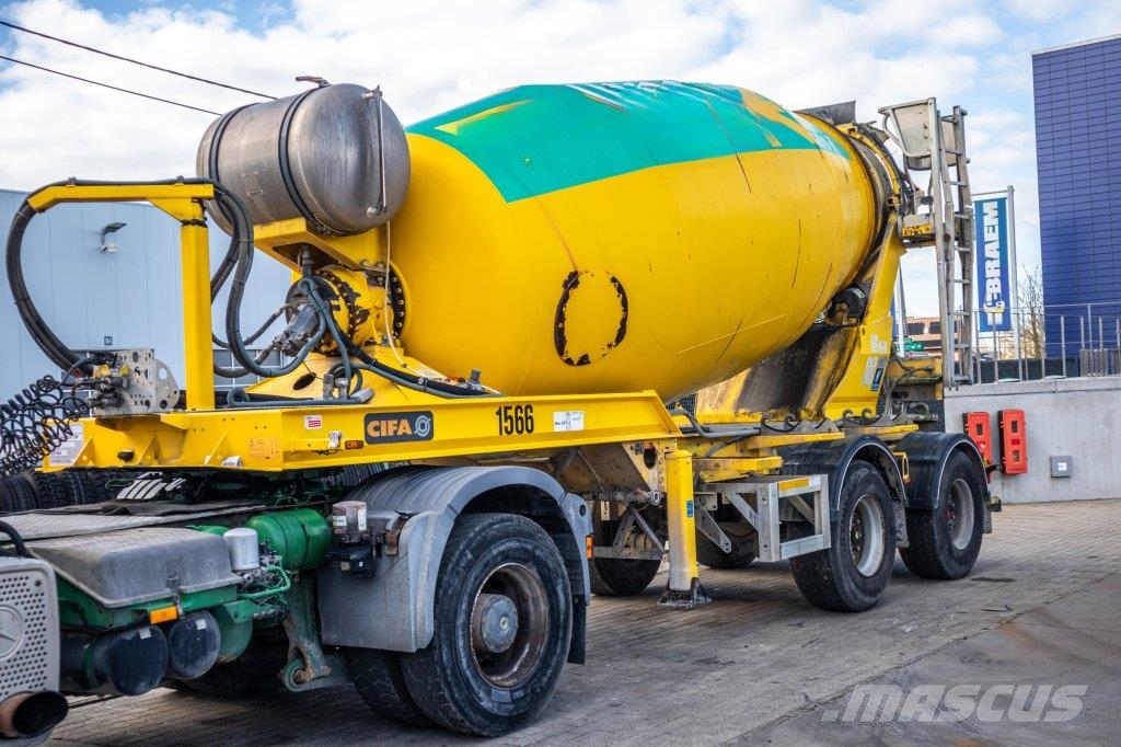 Cifa BETON MIXER/MALAXEUR/MISCHER-12M3- STEERING AXLE Other semi-trailers