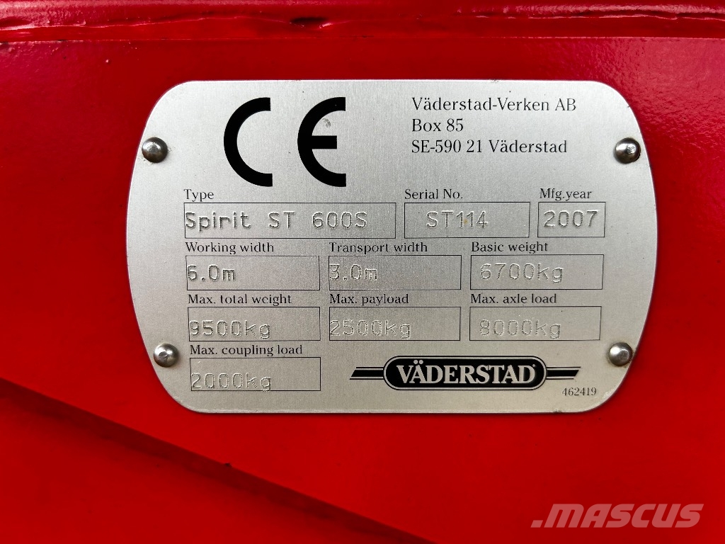 Väderstad Spirit600S Sejalnice