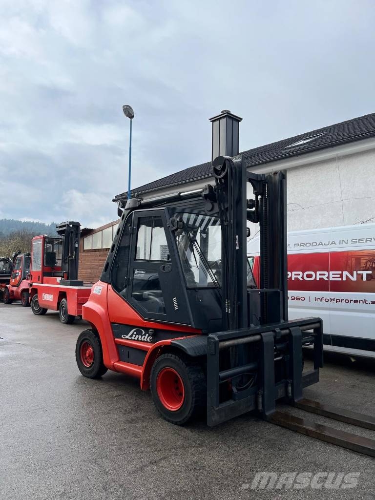 Linde H80D BOČNI POMIK - POZICIONER VILIC Πετρελαιοκίνητα Κλαρκ