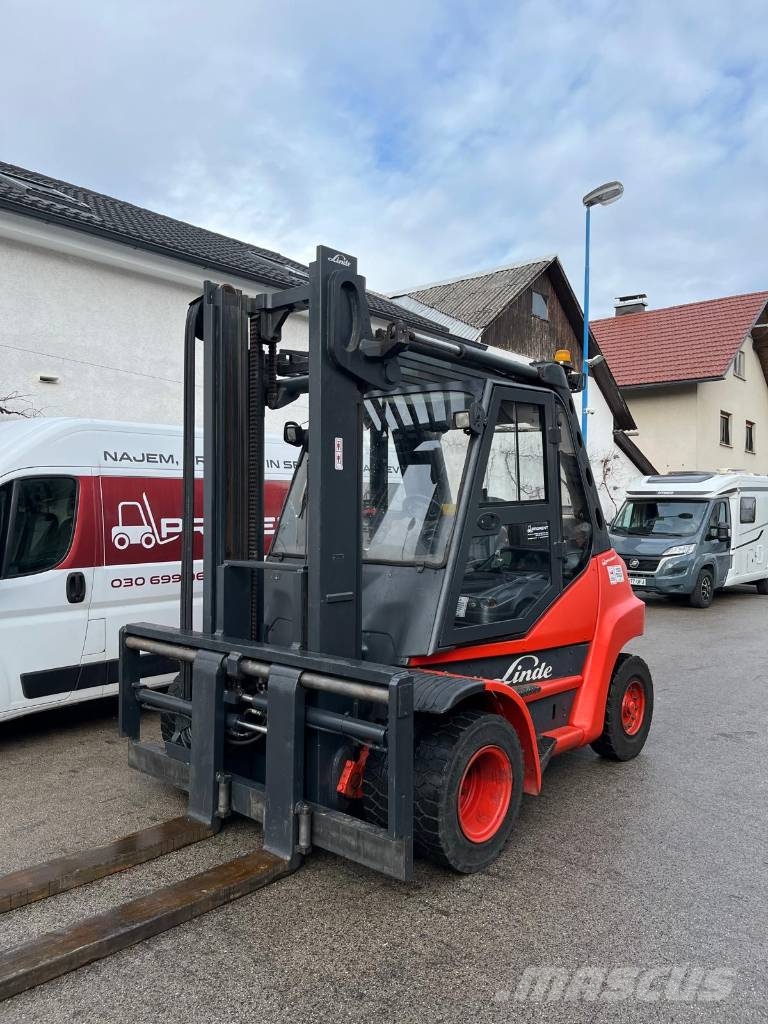 Linde H80D BOČNI POMIK - POZICIONER VILIC Πετρελαιοκίνητα Κλαρκ