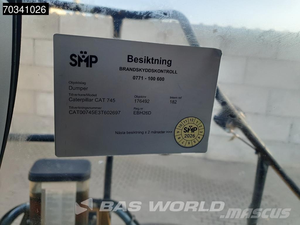 CAT 745 -04A ساحبات مفصلية