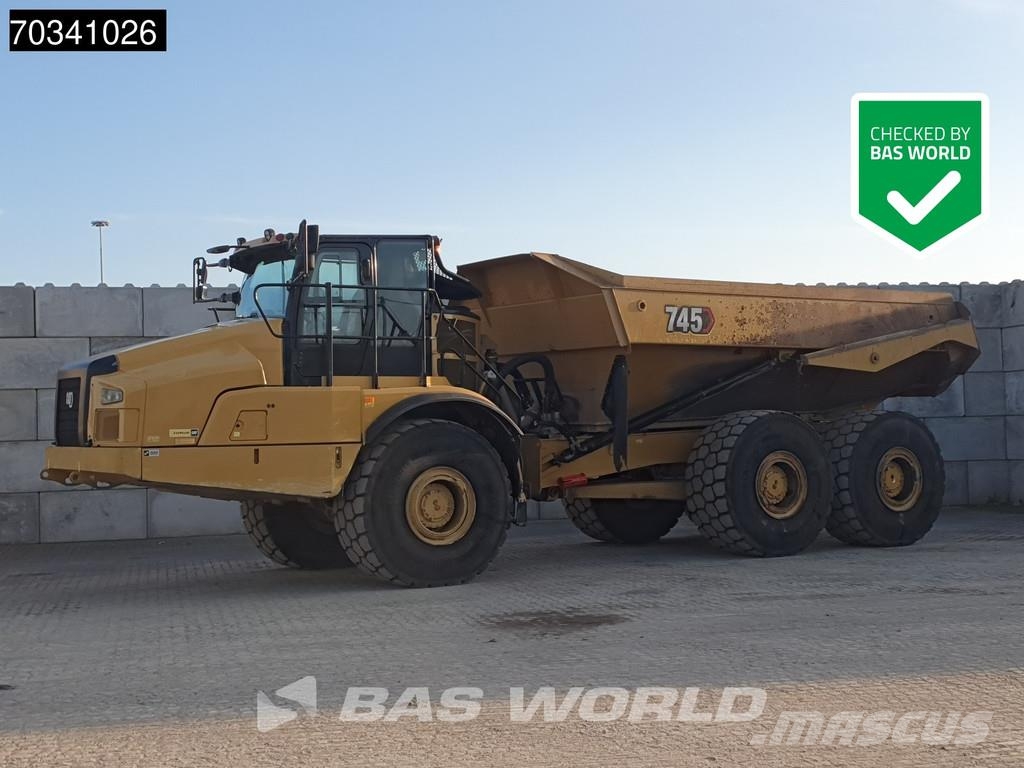 CAT 745 -04A ساحبات مفصلية