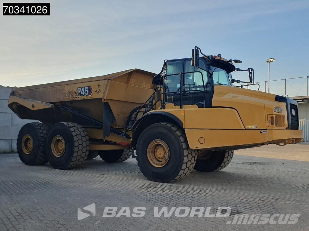 CAT 745 -04A ساحبات مفصلية