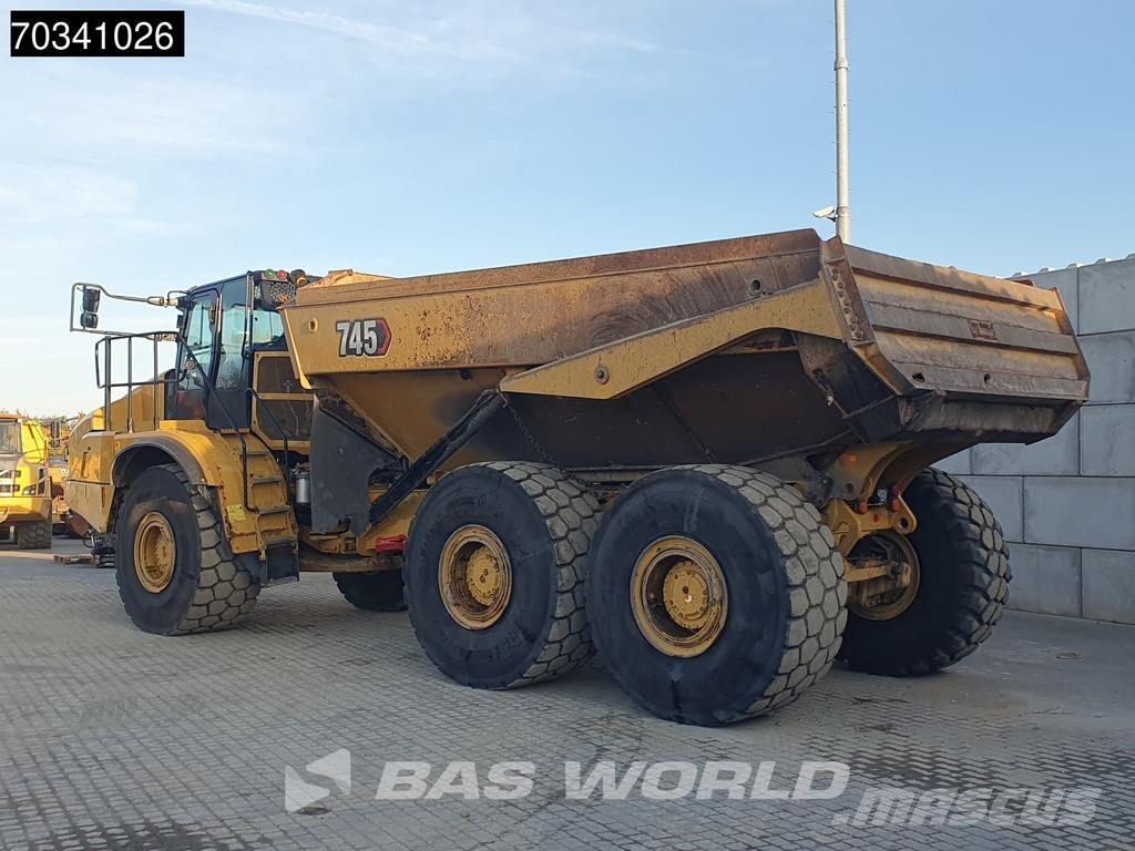 CAT 745 -04A ساحبات مفصلية