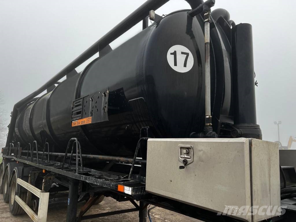 AHP Stainless Steel ADR Vac Tanker Ρυμούλκες βυτίων