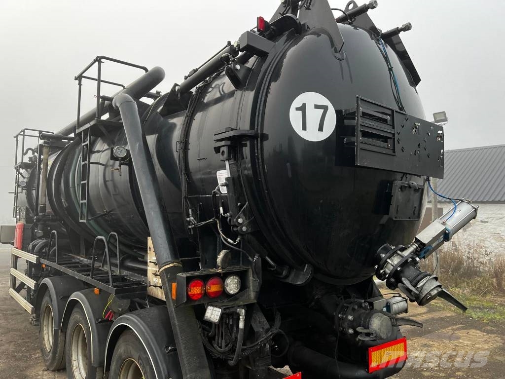 AHP Stainless Steel ADR Vac Tanker Ρυμούλκες βυτίων