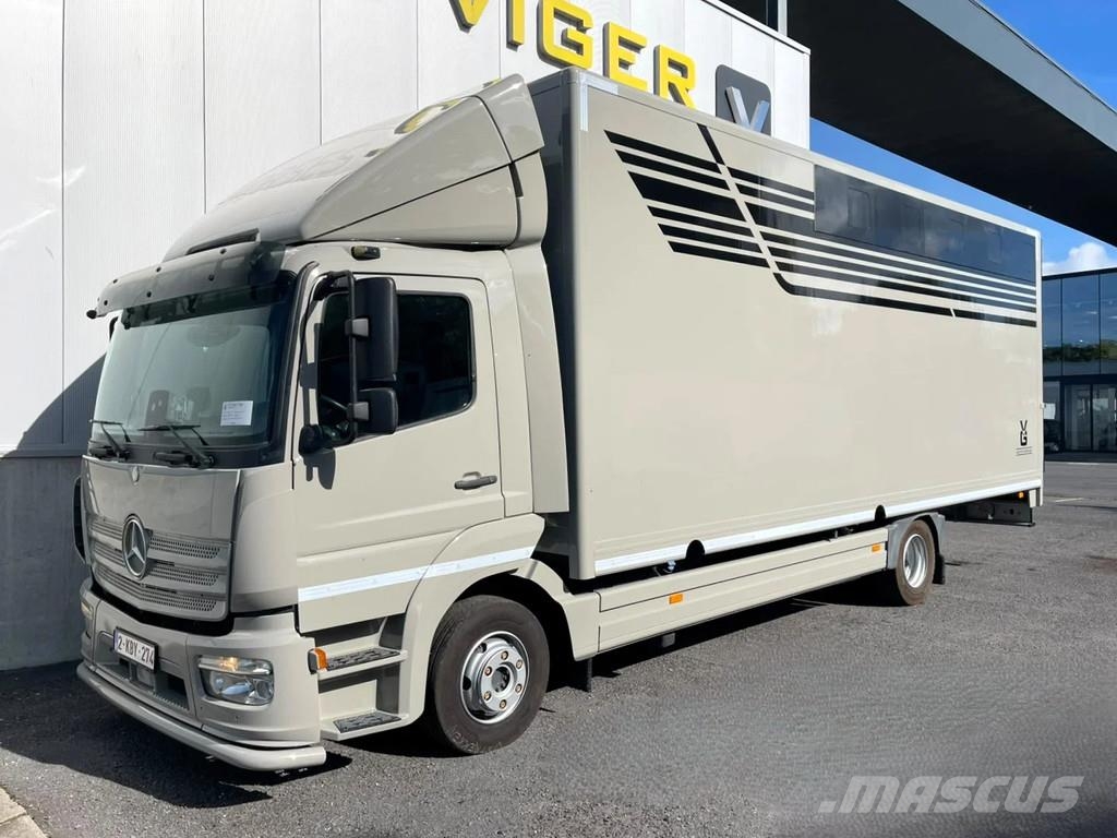 Mercedes-Benz Atego 1018 *5paarden*Airco*Luchtvering A verstelba Livestock carrying trucks