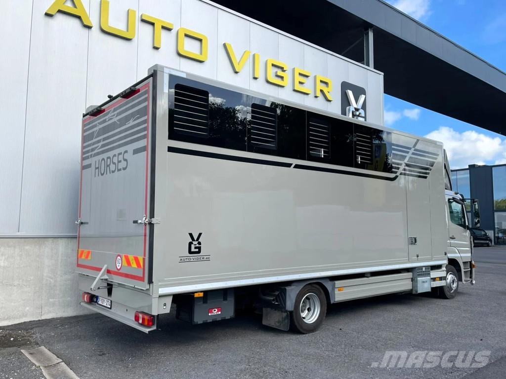 Mercedes-Benz Atego 1018 *5paarden*Airco*Luchtvering A verstelba Livestock carrying trucks
