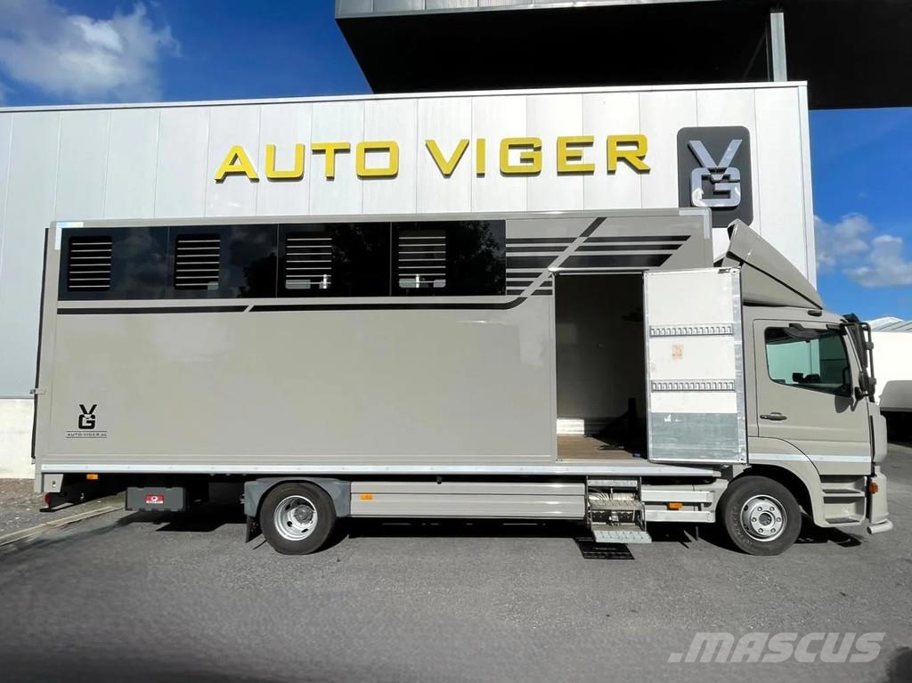 Mercedes-Benz Atego 1018 *5paarden*Airco*Luchtvering A verstelba Livestock carrying trucks