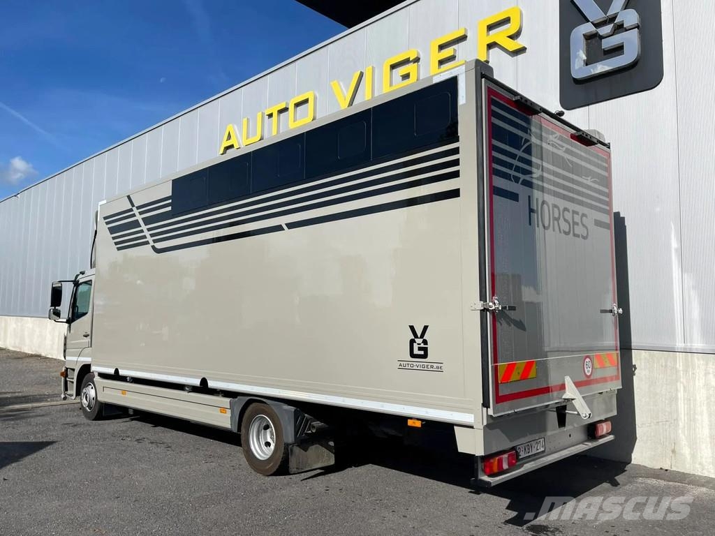 Mercedes-Benz Atego 1018 *5paarden*Airco*Luchtvering A verstelba Livestock carrying trucks