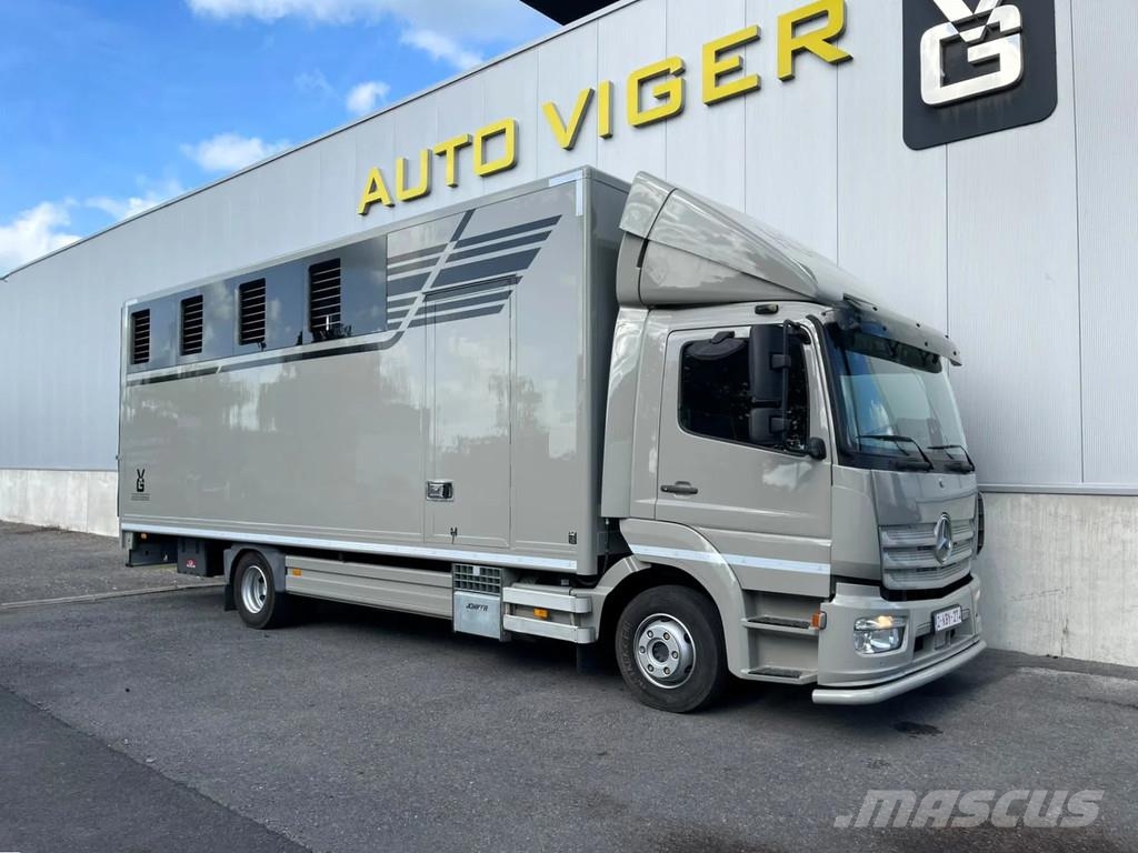 Mercedes-Benz Atego 1018 *5paarden*Airco*Luchtvering A verstelba Livestock carrying trucks