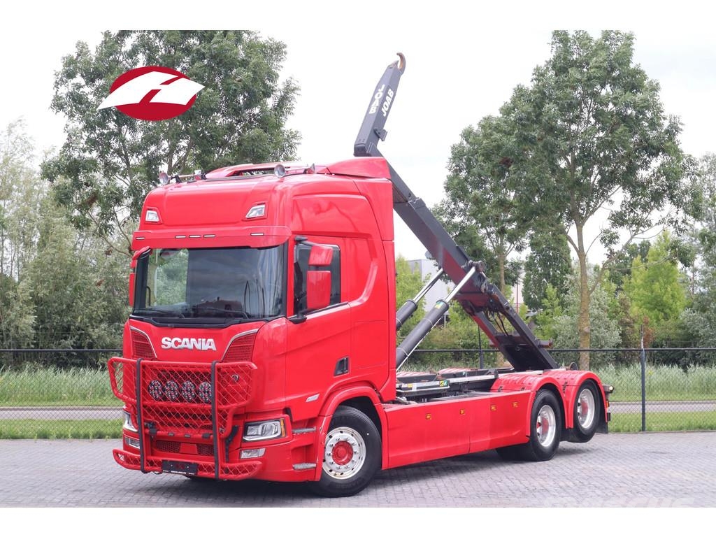 Scania R730 V8 NGS | 6X2 | JOAB HOOK | RETARDER | EURO 6 Abrollkipper