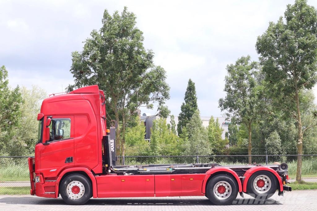 Scania R730 V8 NGS | 6X2 | JOAB HOOK | RETARDER | EURO 6 Abrollkipper