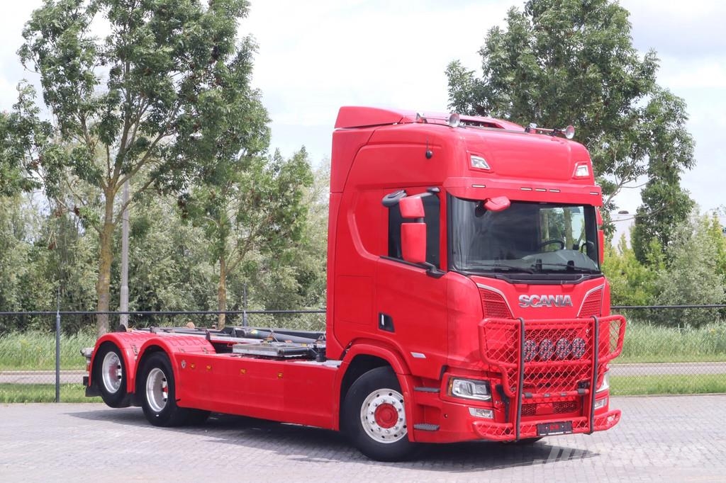 Scania R730 V8 NGS | 6X2 | JOAB HOOK | RETARDER | EURO 6 Abrollkipper