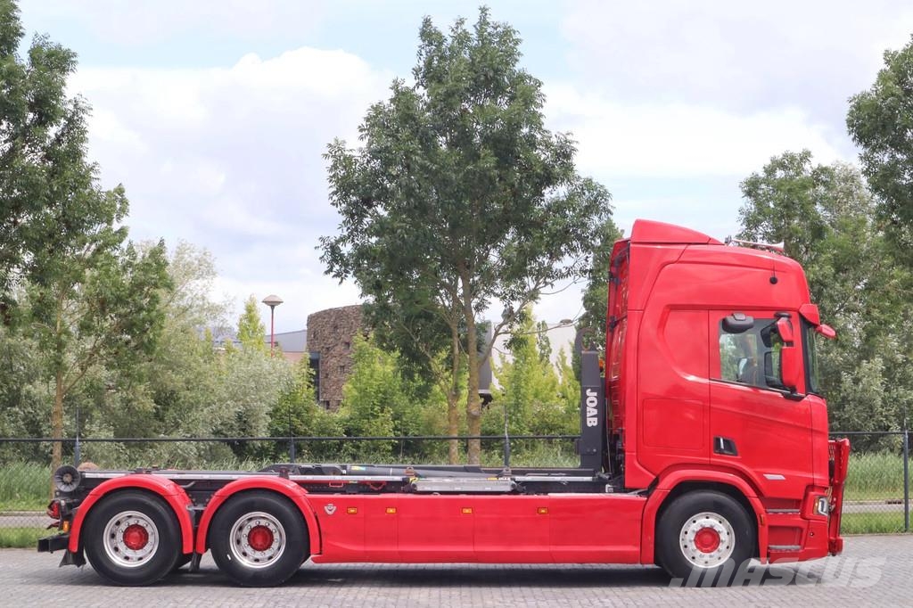 Scania R730 V8 NGS | 6X2 | JOAB HOOK | RETARDER | EURO 6 Abrollkipper