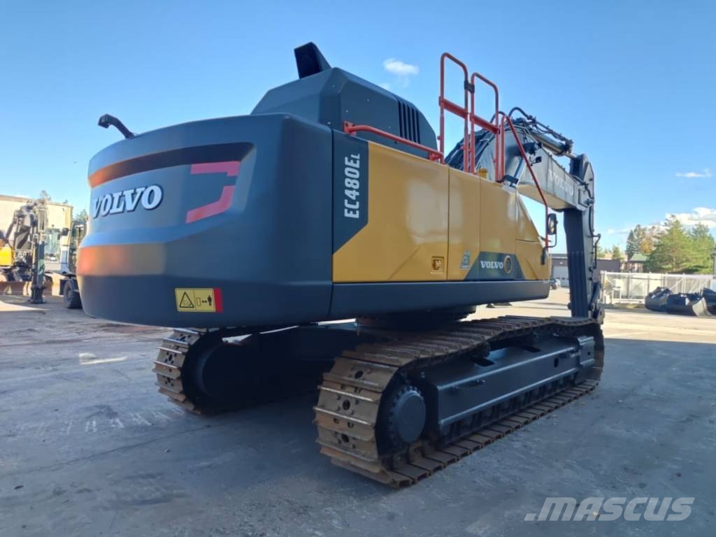 Volvo EC 480 E L Stage 5, vähän ajettu Excavatoare pe șenile
