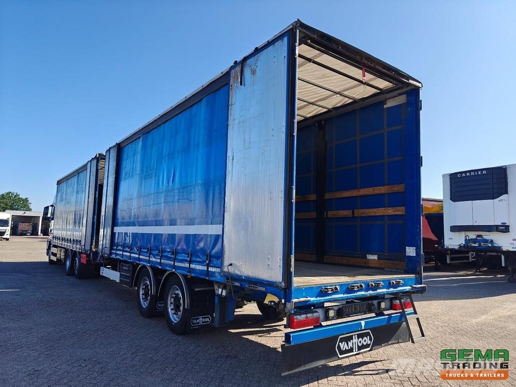 MAN TGX 26.500 6x2/4 XLX Euro 6C - Retarder - Curtains Bakwagens met gesloten opbouw