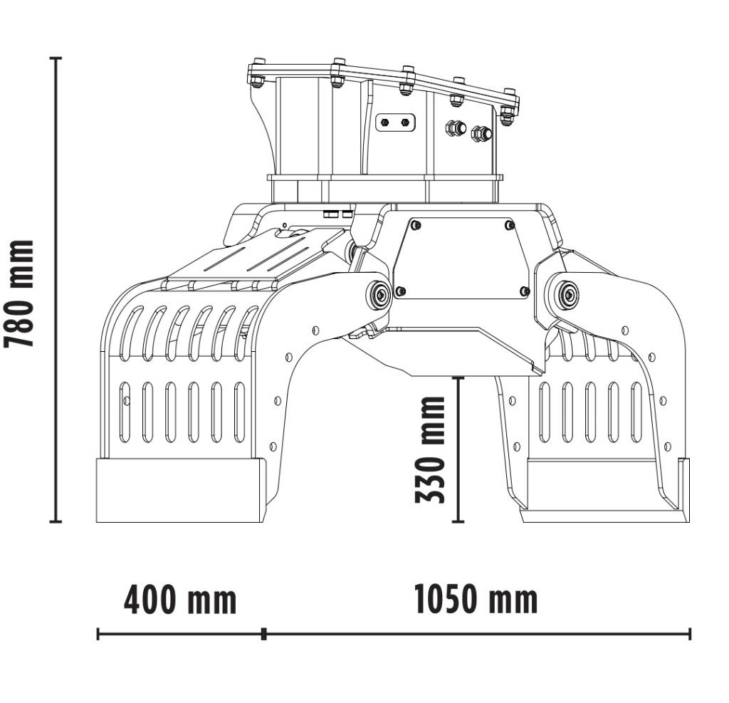 MB Crusher MB-G400 Markolók