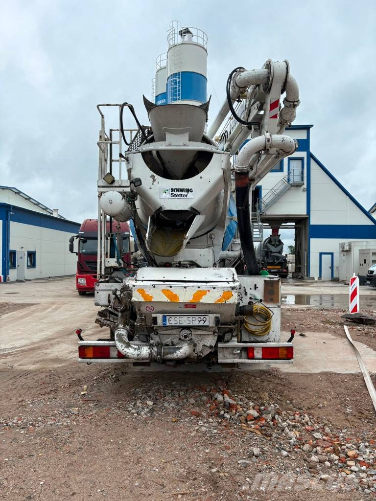 MAN TGS 35.400 , Pompogruszka Schwing 24-125 Transmikserler