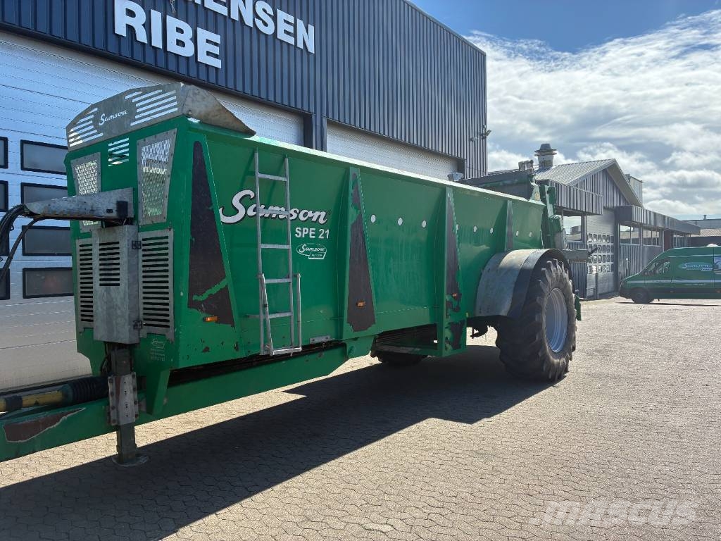 Samson SPE 21 معدات توزيع السماد العضوي