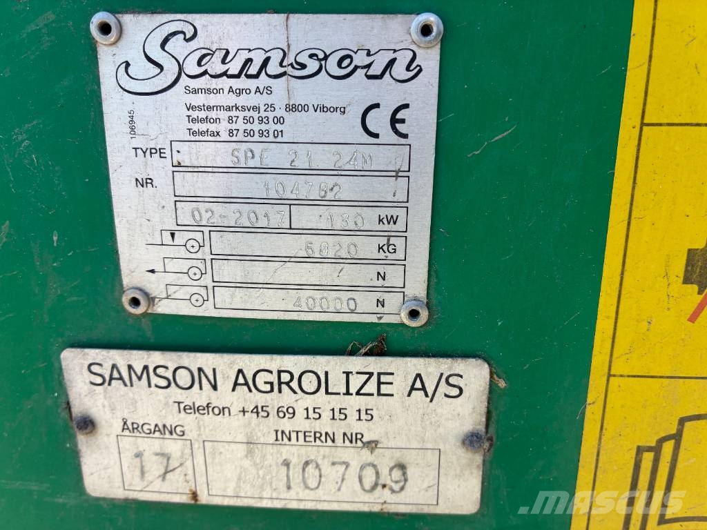 Samson SPE 21 معدات توزيع السماد العضوي