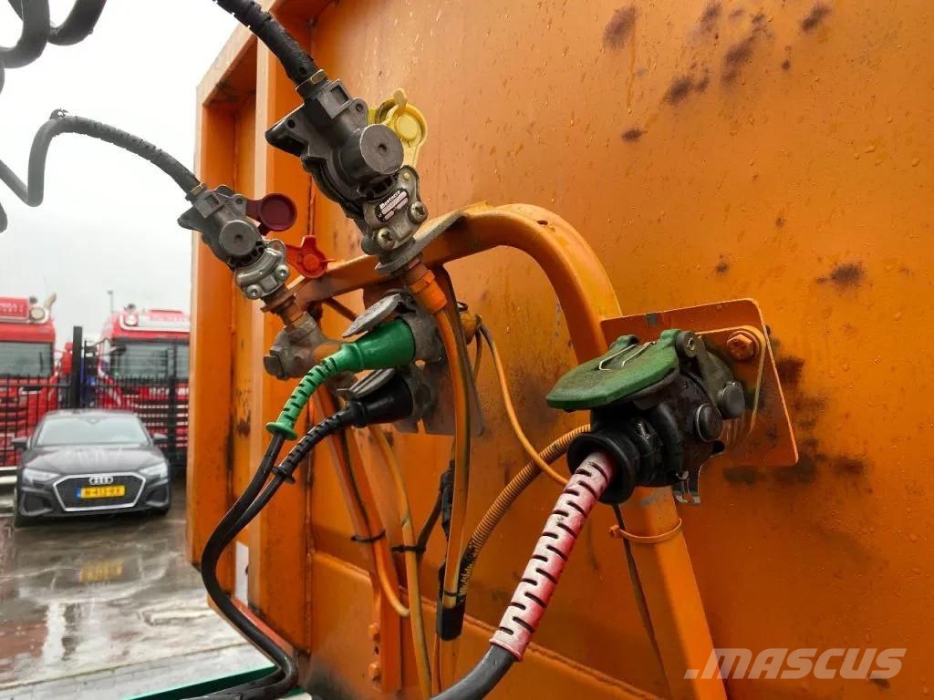 Kaiser KENNIS 14000 ROLLER CRANE HATZ ENGINE Semirremolques de plataformas planas/laterales abatibles