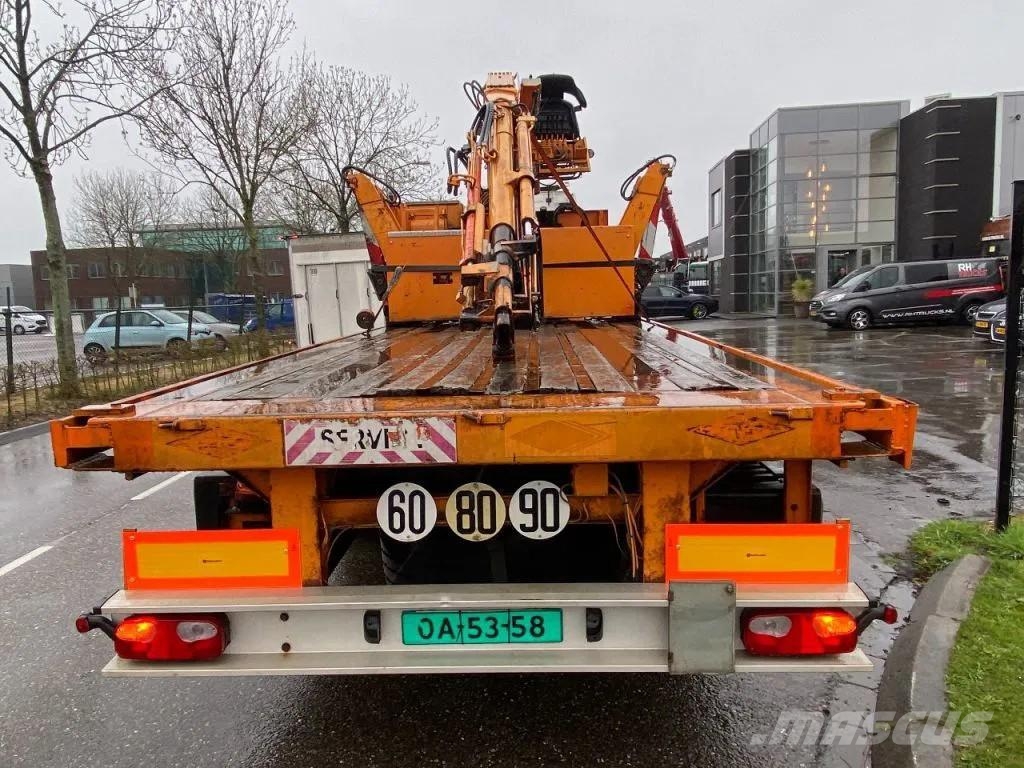 Kaiser KENNIS 14000 ROLLER CRANE HATZ ENGINE Semirremolques de plataformas planas/laterales abatibles