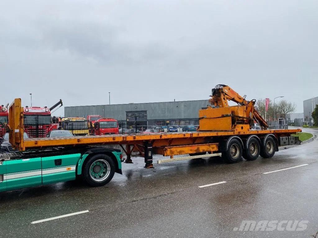 Kaiser KENNIS 14000 ROLLER CRANE HATZ ENGINE Semirremolques de plataformas planas/laterales abatibles