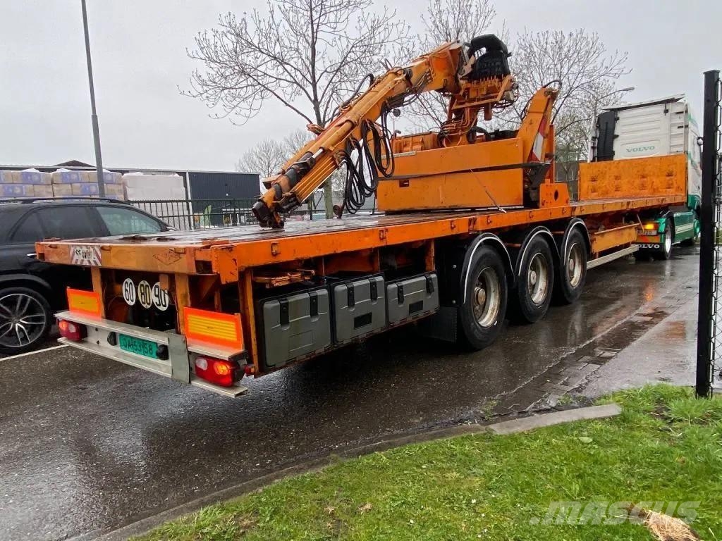 Kaiser KENNIS 14000 ROLLER CRANE HATZ ENGINE Semirremolques de plataformas planas/laterales abatibles