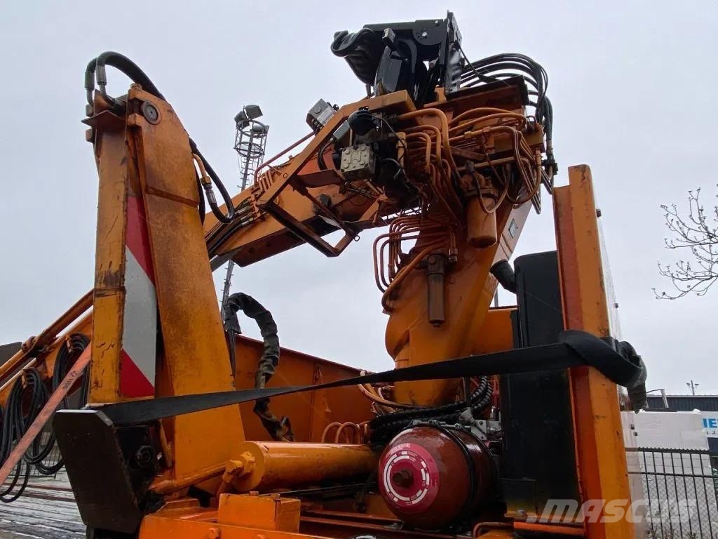 Kaiser KENNIS 14000 ROLLER CRANE HATZ ENGINE Semirremolques de plataformas planas/laterales abatibles