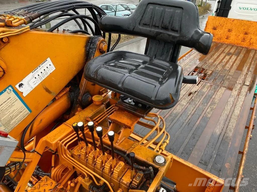 Kaiser KENNIS 14000 ROLLER CRANE HATZ ENGINE Semirremolques de plataformas planas/laterales abatibles