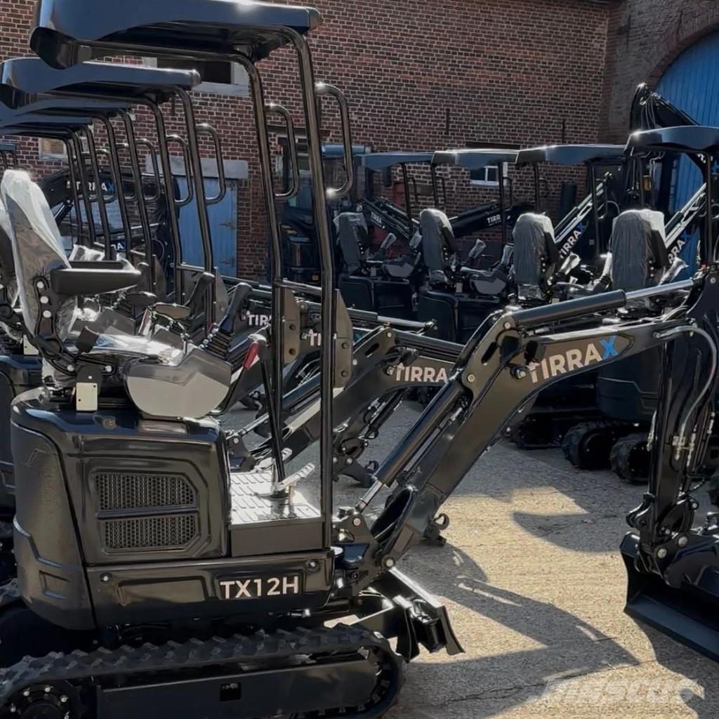  TIRRAX Binnendraaier TX12H Minibagger < 7t