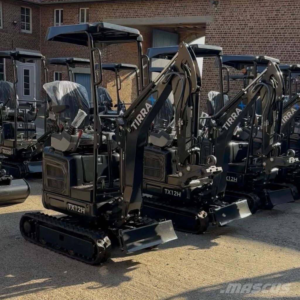 TIRRAX Binnendraaier TX12H Minigraafmachines < 7t