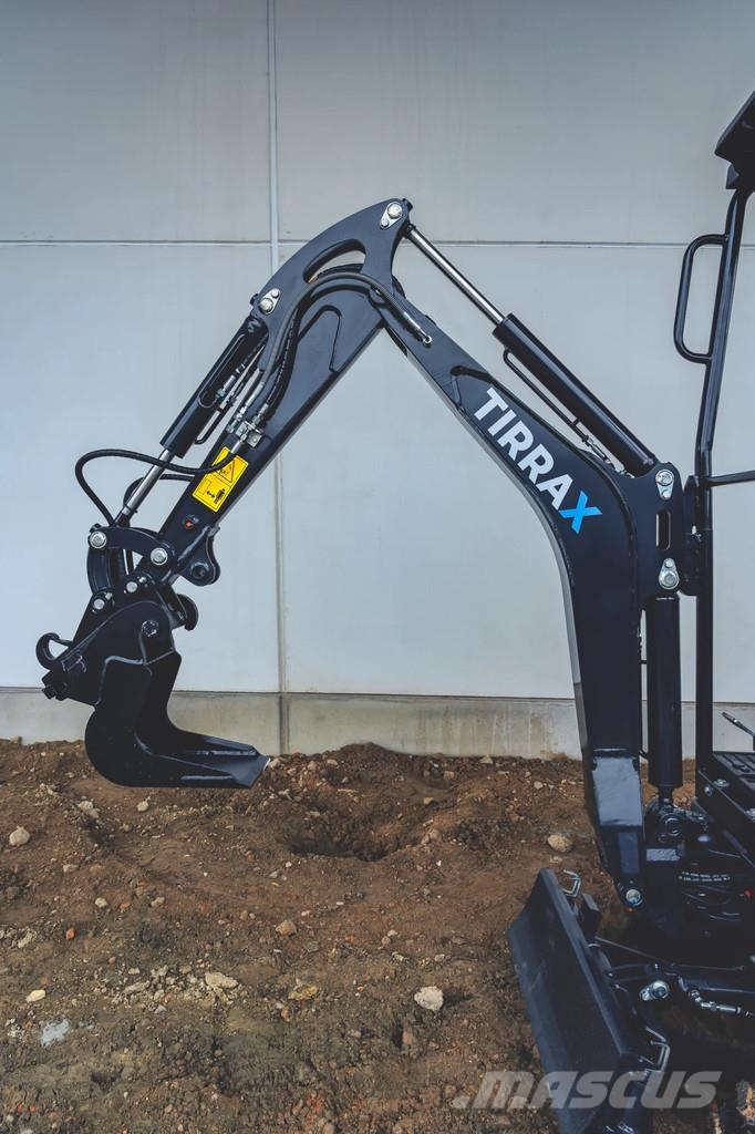 TIRRAX Binnendraaier TX12H Minigraafmachines < 7t