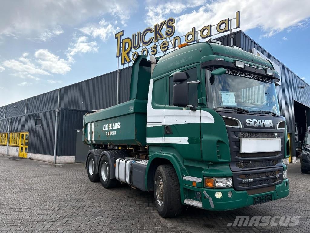 Scania R 730 V8 + TRACTOR/TIPPER + 6X4 + EURO 5 Cabezas tractoras