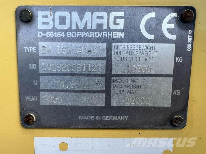 Bomag BW 161 AD-4 Tandemwalzen